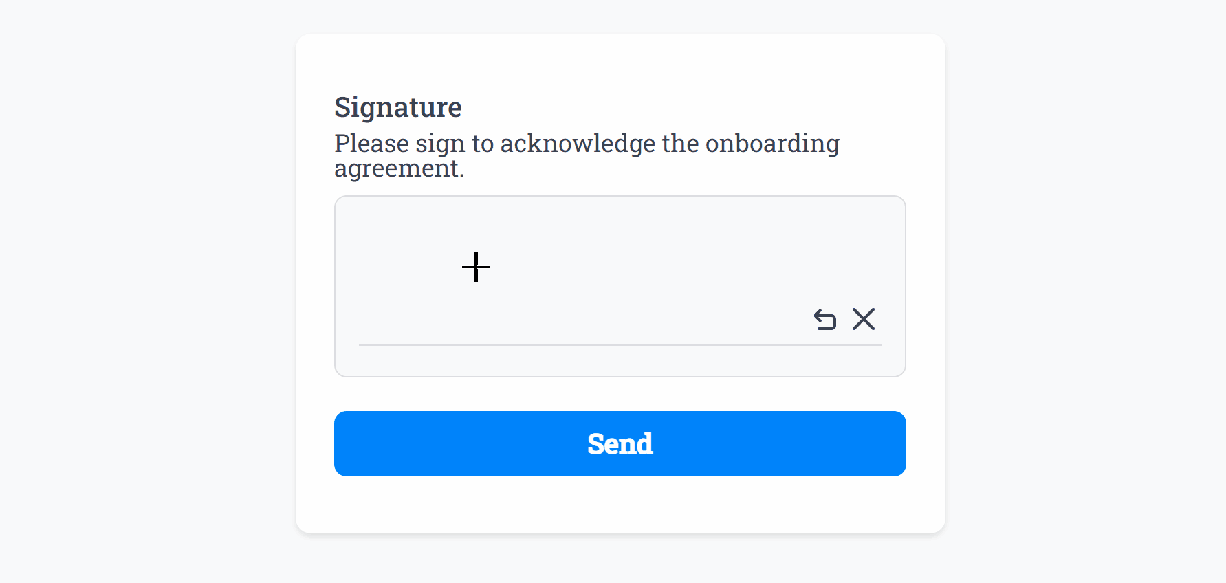 Testing the Signature Field in our Form