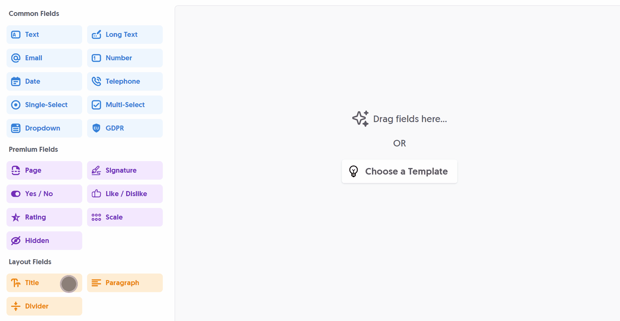 Dragging the Title Field into the Editor