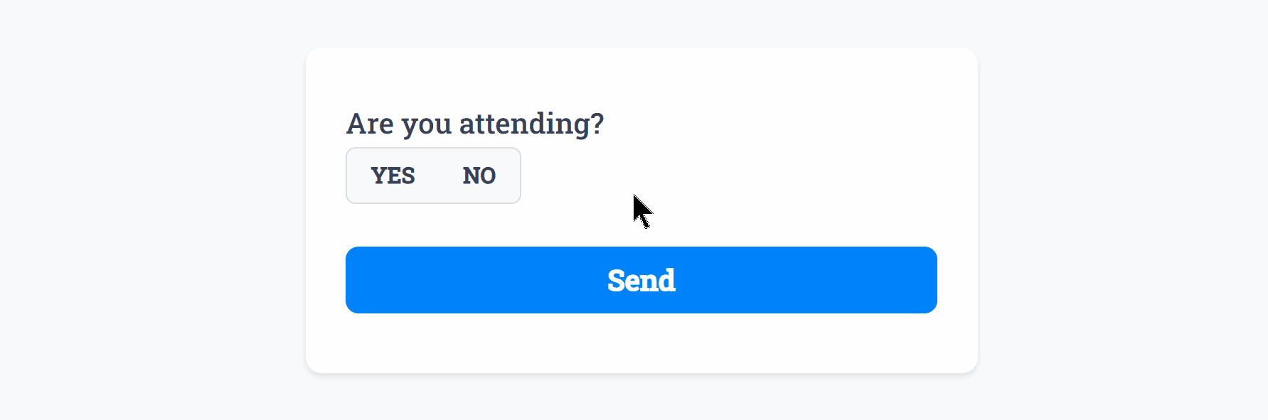 Testing the Yes / No Field in our Form