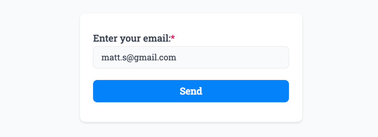 Viewing the example form linked to Mailchimp which auto-adds a subscriber to a group using a hidden form field