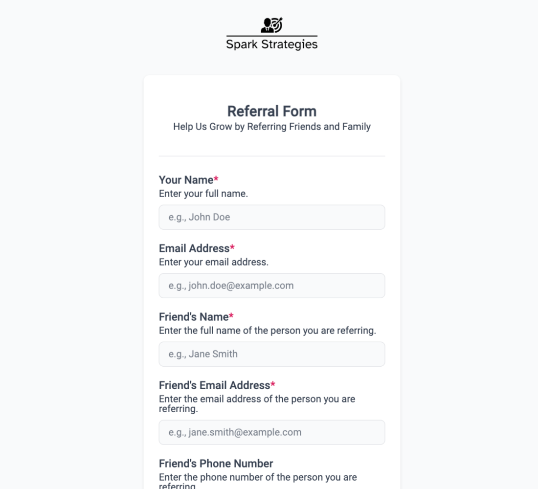 Referral Form