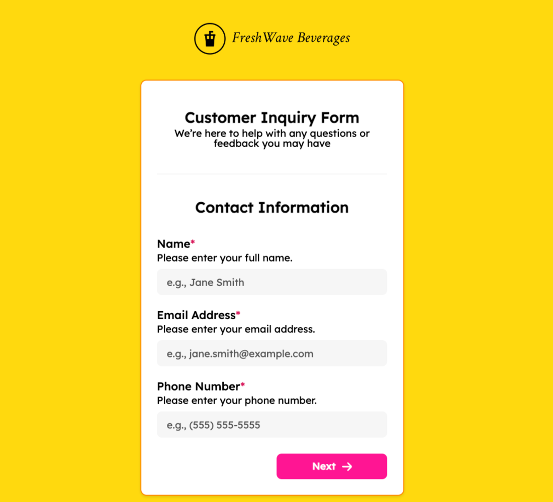 Contact Form